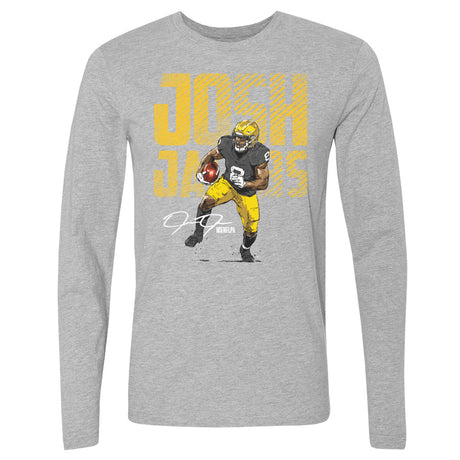 Josh Jacobs Men's Long Sleeve T-Shirt | 500 LEVEL