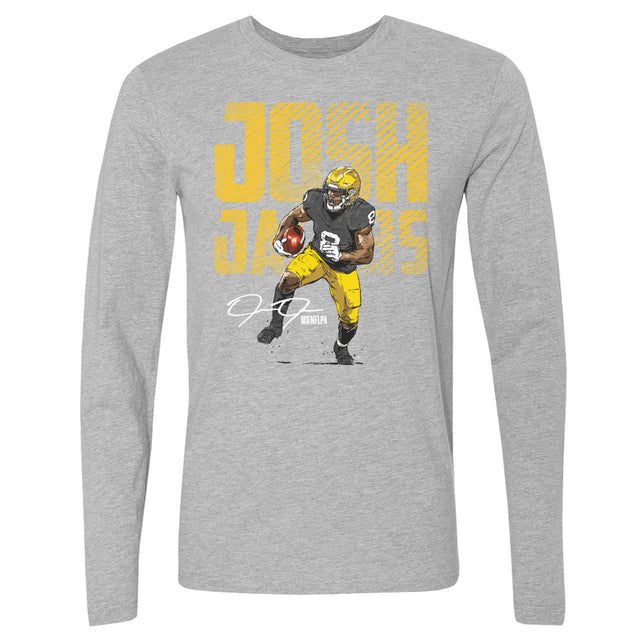 Josh Jacobs Men's Long Sleeve T-Shirt | 500 LEVEL