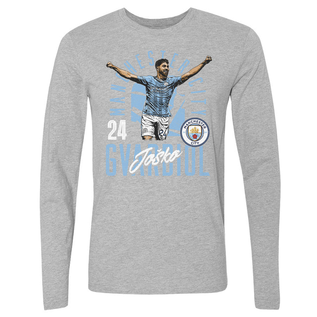Josko Gvardiol Men's Long Sleeve T-Shirt | 500 LEVEL