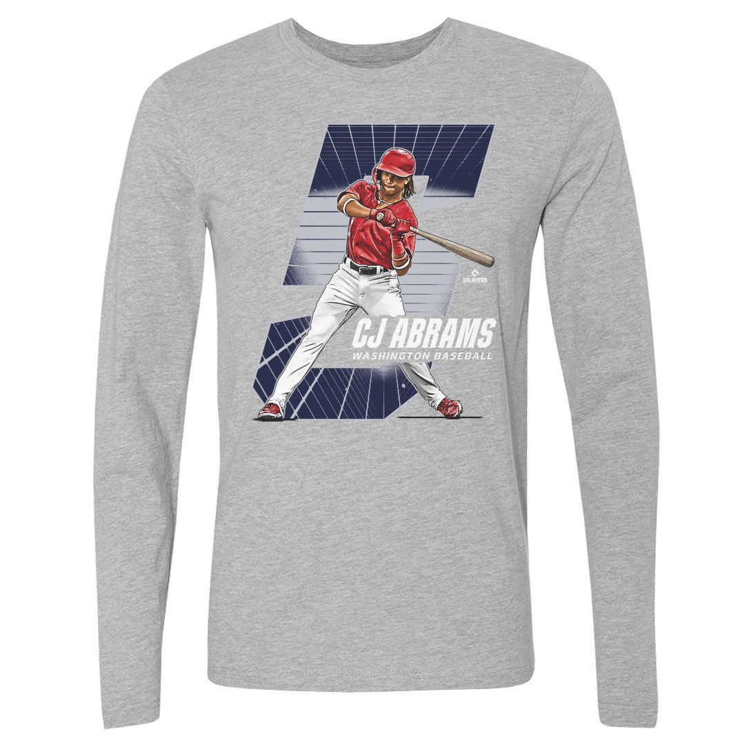 CJ Abrams Men's Long Sleeve T-Shirt | 500 LEVEL