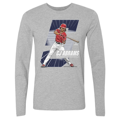 CJ Abrams Men's Long Sleeve T-Shirt | 500 LEVEL