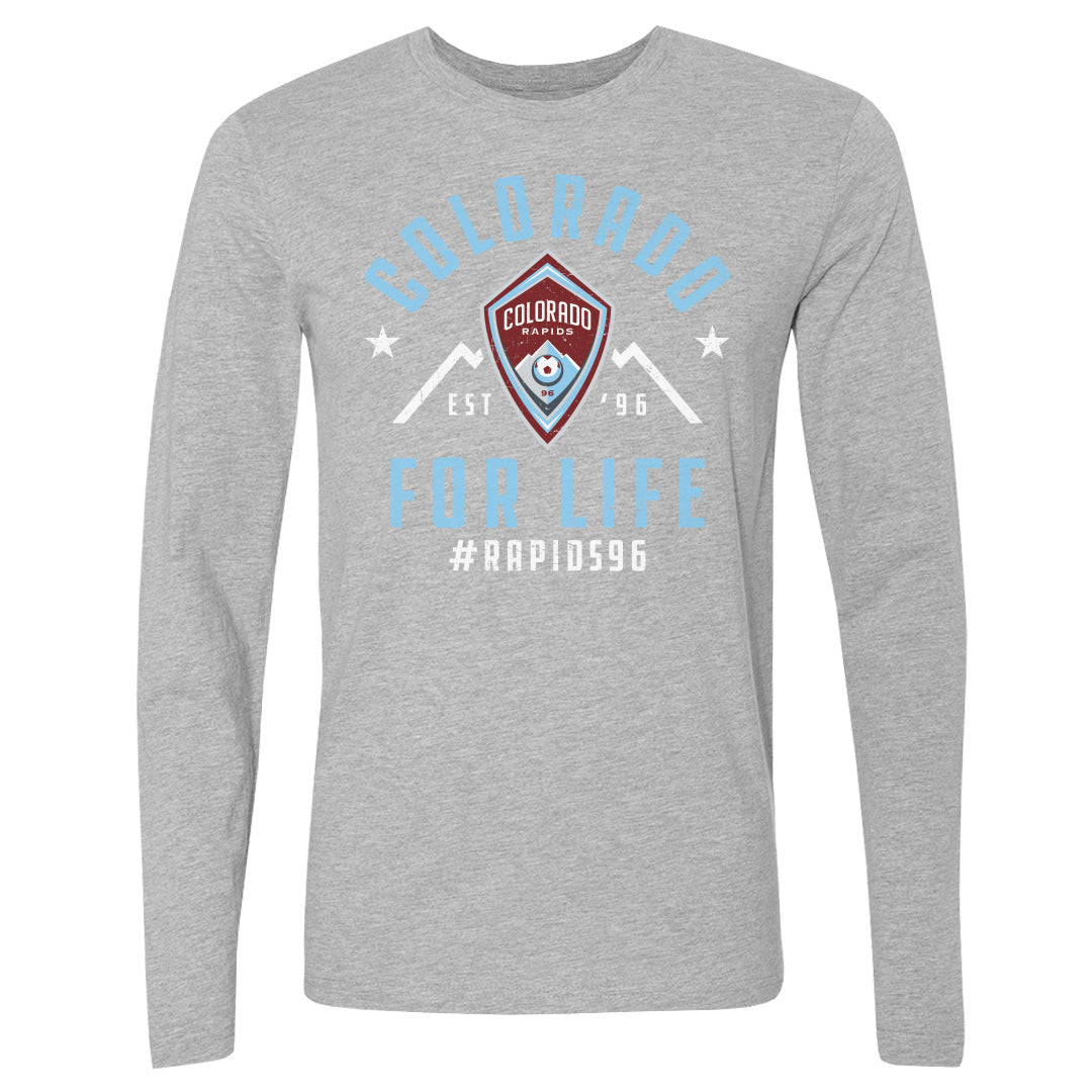 Colorado Rapids Men&#39;s Long Sleeve T-Shirt | 500 LEVEL