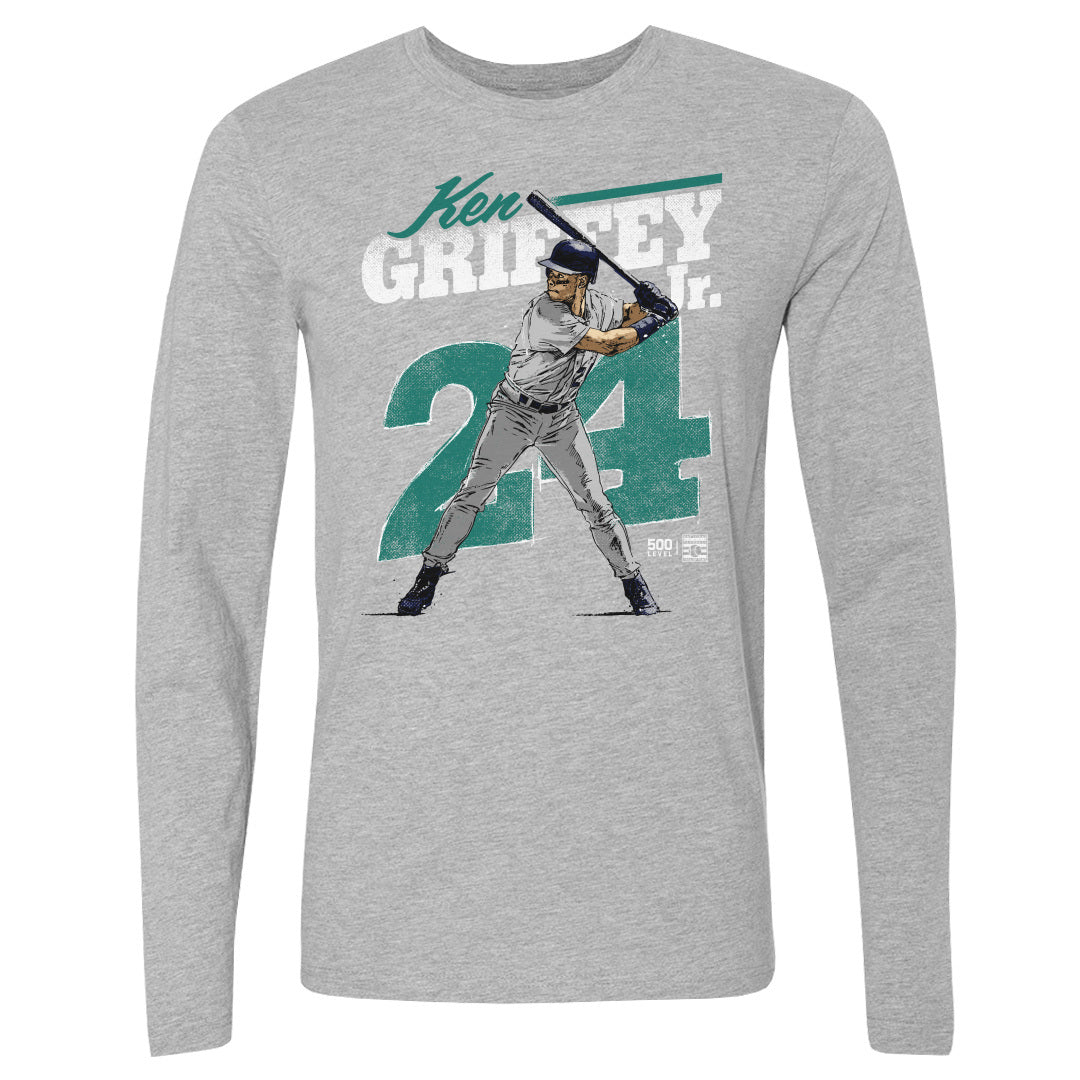 Ken Griffey Jr. Men's Long Sleeve T-Shirt | 500 LEVEL