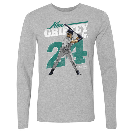 Ken Griffey Jr. Men's Long Sleeve T-Shirt | 500 LEVEL