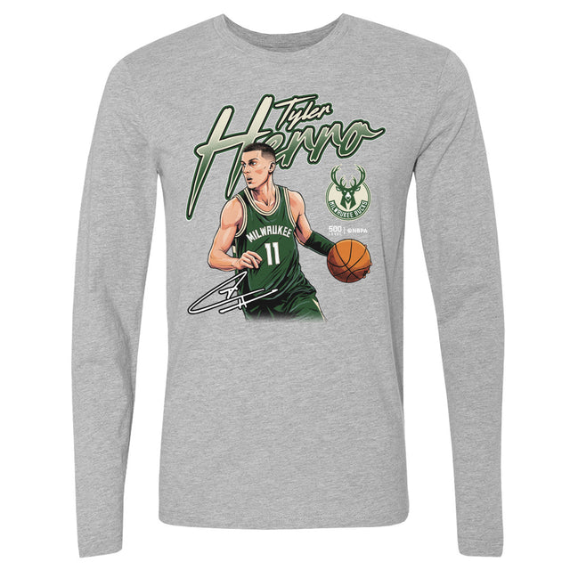 Tyler Herro Men's Long Sleeve T-Shirt | 500 LEVEL
