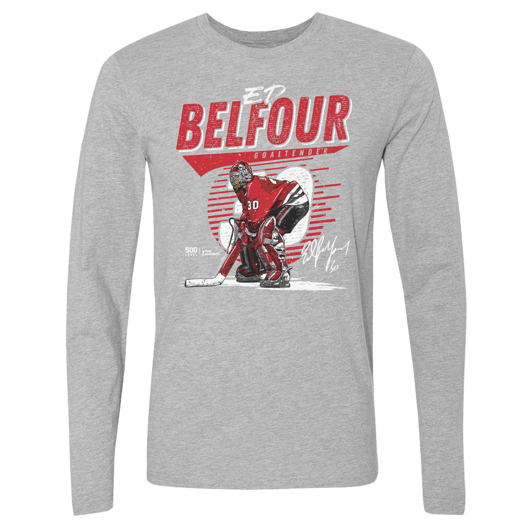 Ed Belfour Men's Long Sleeve T-Shirt | 500 LEVEL