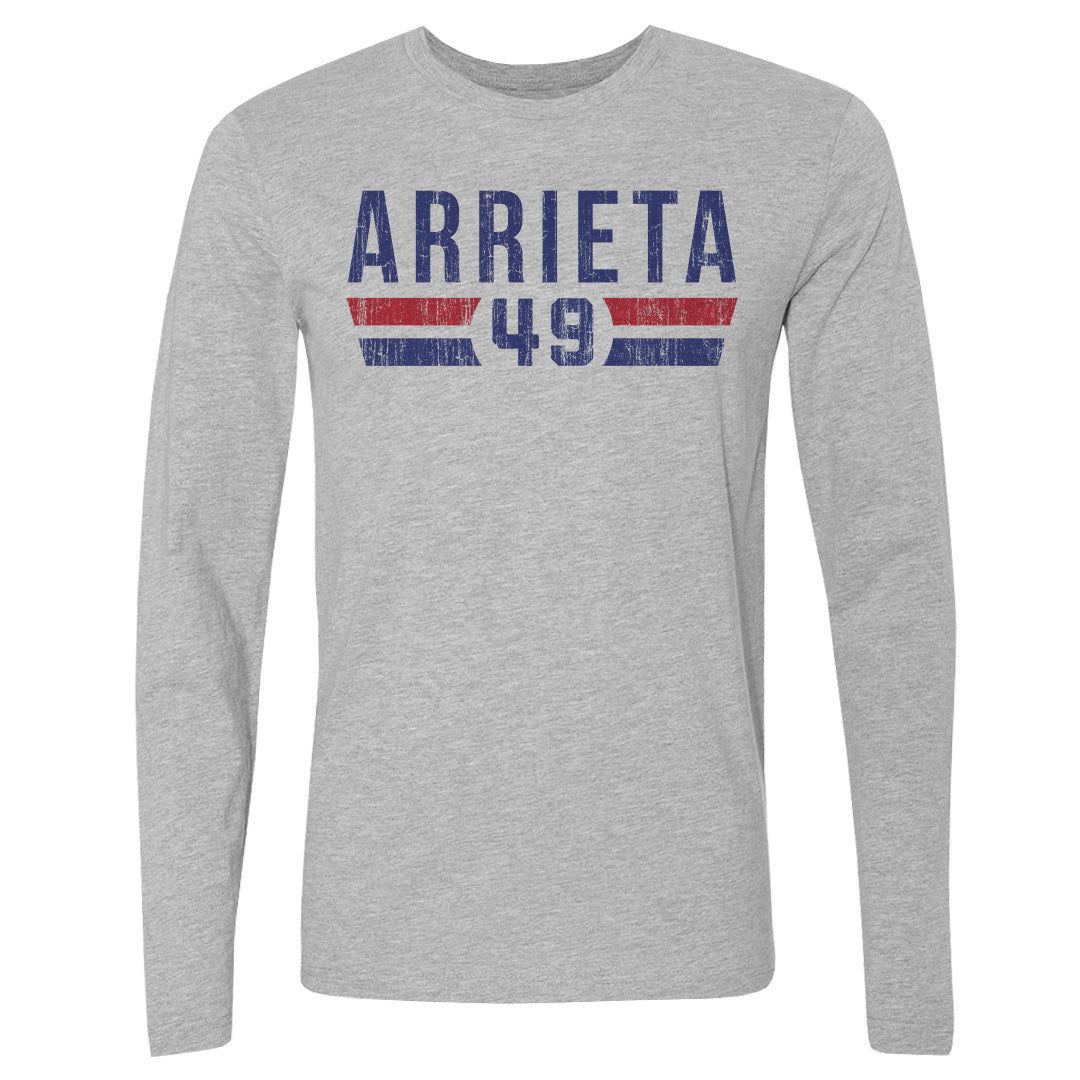 Jake Arrieta Men's Long Sleeve T-Shirt | 500 LEVEL