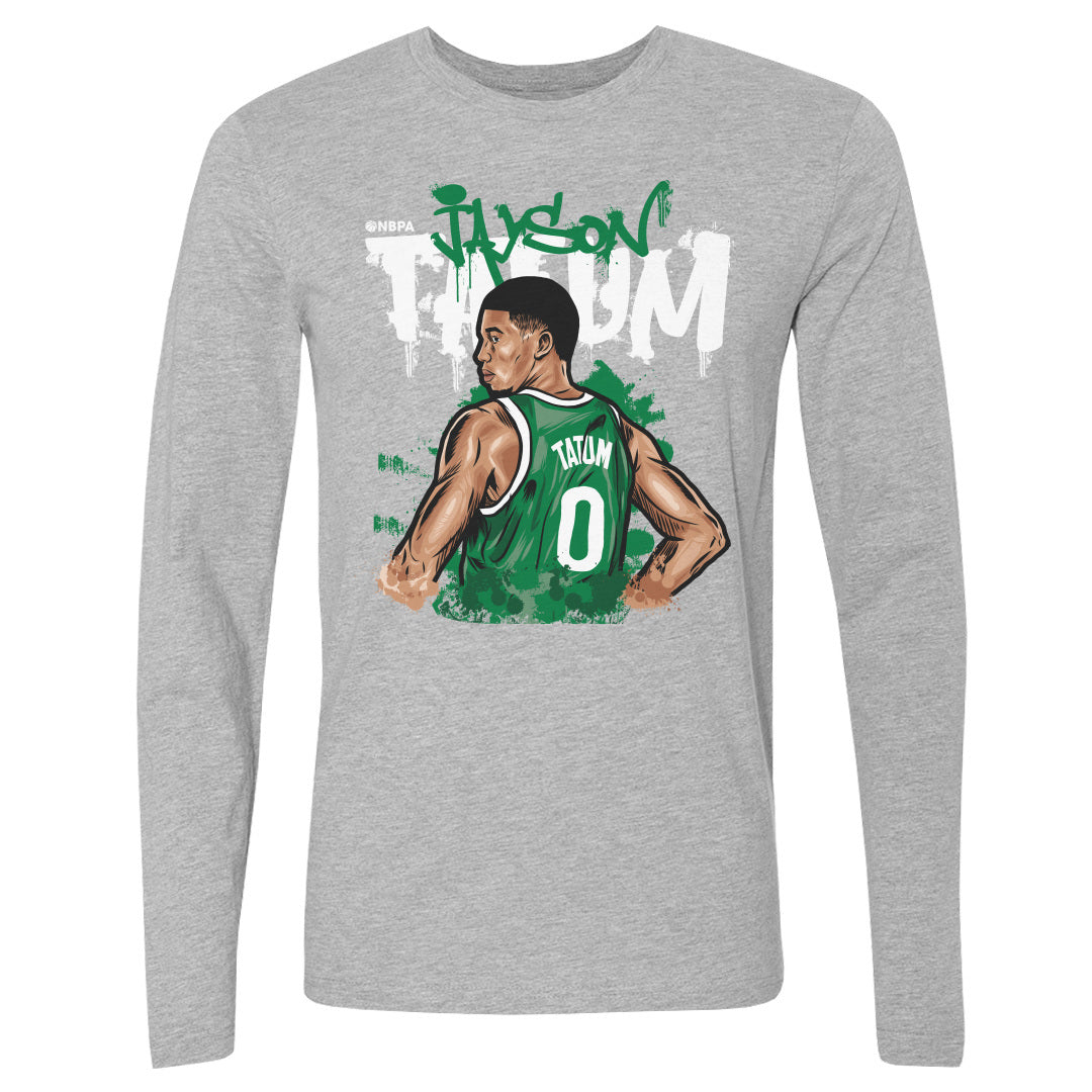 Jayson Tatum Men's Long Sleeve T-Shirt | 500 LEVEL