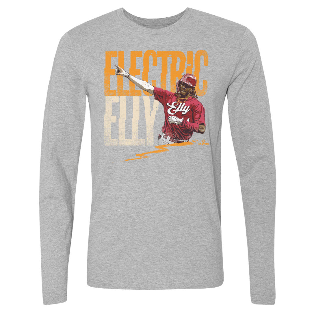 Elly De La Cruz Men's Long Sleeve T-Shirt | 500 LEVEL