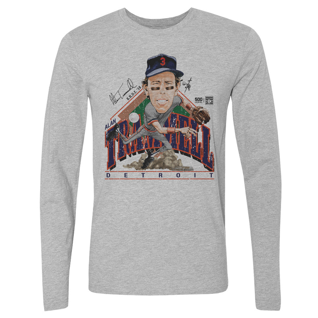 Alan Trammell Men's Long Sleeve T-Shirt | 500 LEVEL