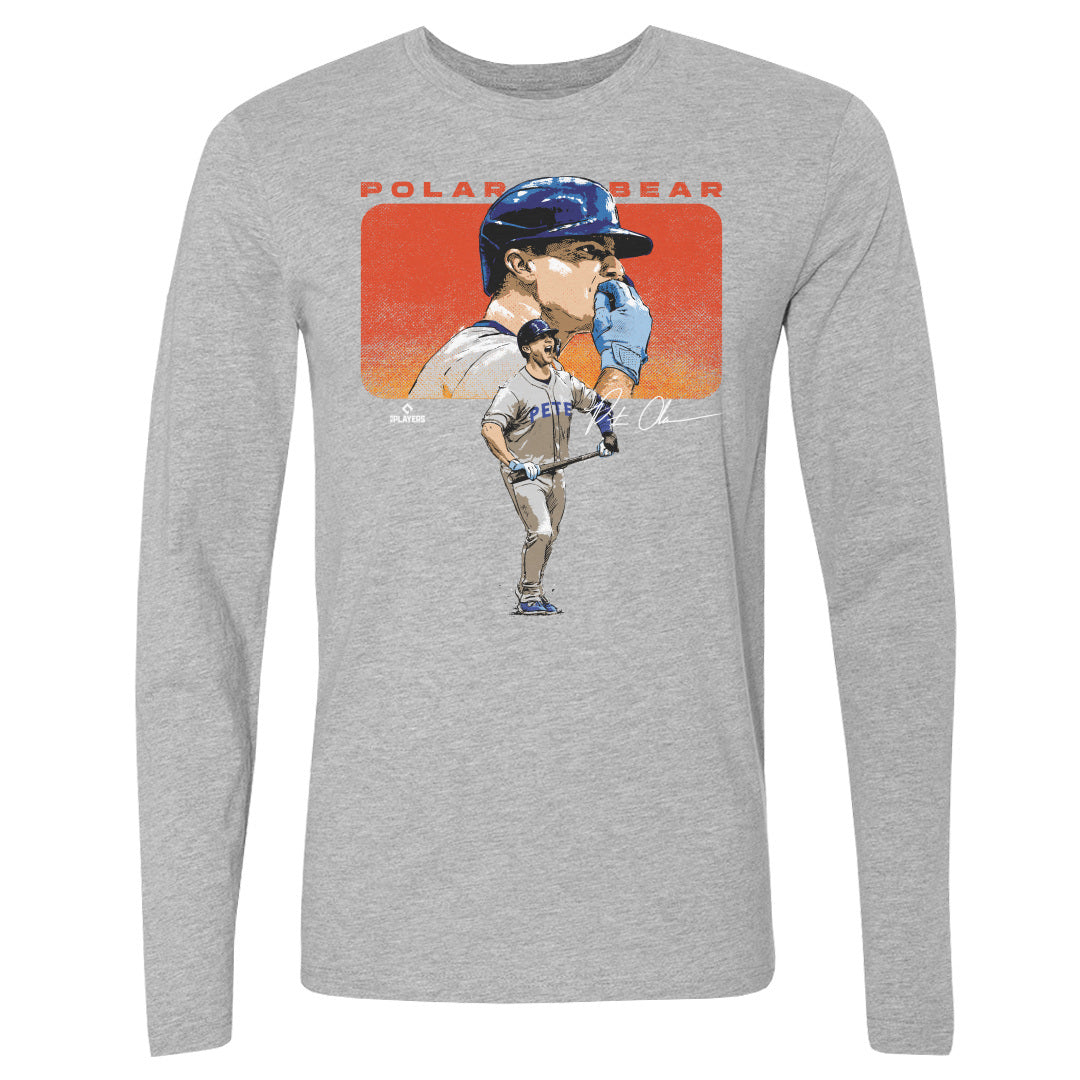 Pete Alonso Men's Long Sleeve T-Shirt | 500 LEVEL