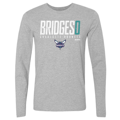 Miles Bridges Men's Long Sleeve T-Shirt | 500 LEVEL