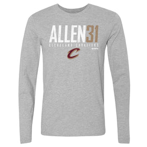 Jarrett Allen Men's Long Sleeve T-Shirt | 500 LEVEL