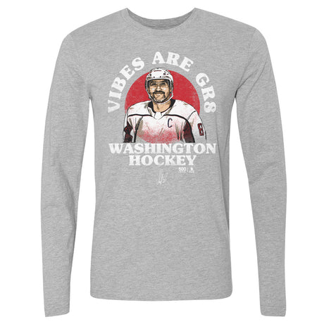 Alex Ovechkin Men's Long Sleeve T-Shirt | 500 LEVEL