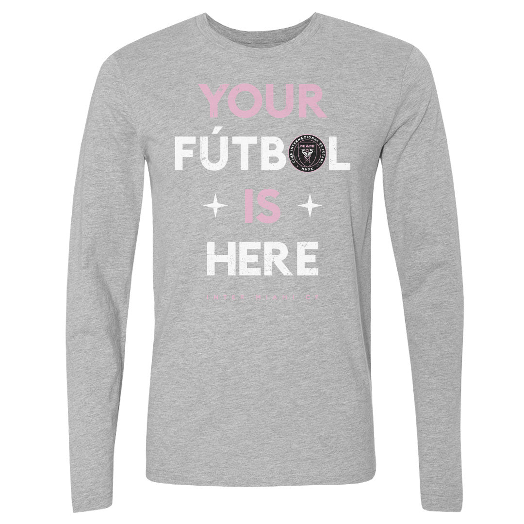 Inter Miami CF Men's Long Sleeve T-Shirt | 500 LEVEL