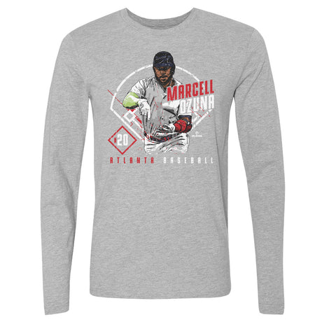 Marcell Ozuna Men's Long Sleeve T-Shirt | 500 LEVEL