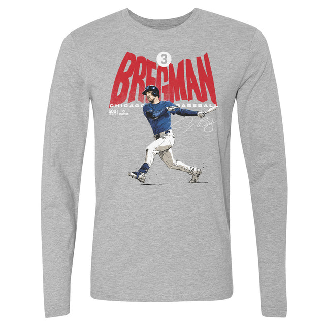 Alex Bregman Men's Long Sleeve T-Shirt | 500 LEVEL