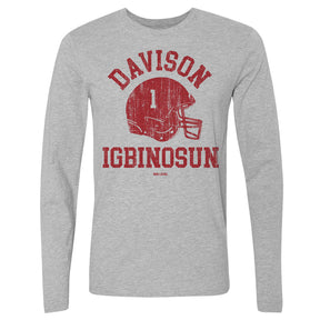 Davison Igbinosun Men's Long Sleeve T-Shirt | 500 LEVEL