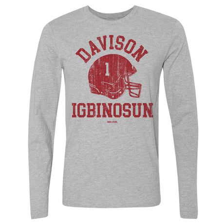 Davison Igbinosun Men's Long Sleeve T-Shirt | 500 LEVEL