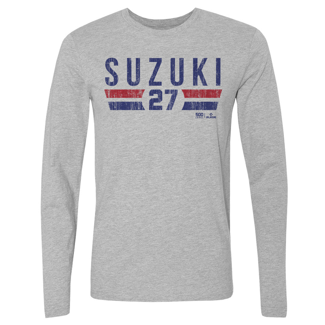 Seiya Suzuki Men's Long Sleeve T-Shirt | 500 LEVEL