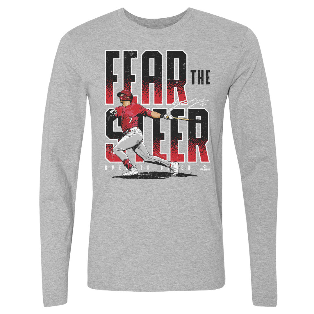 Spencer Steer Men's Long Sleeve T-Shirt | 500 LEVEL