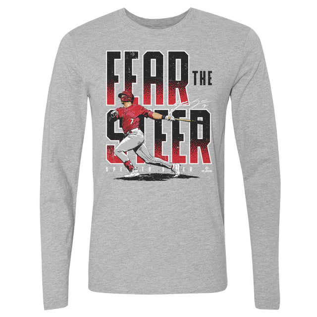 Spencer Steer Men's Long Sleeve T-Shirt | 500 LEVEL