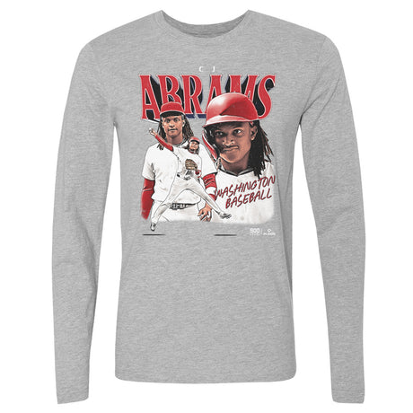 CJ Abrams Men's Long Sleeve T-Shirt | 500 LEVEL