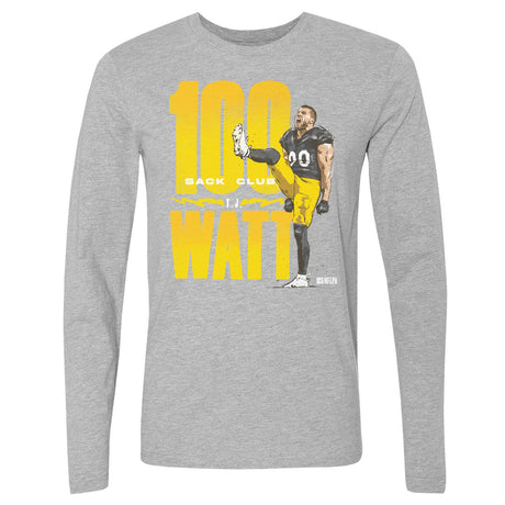 T.J. Watt Men's Long Sleeve T-Shirt | 500 LEVEL