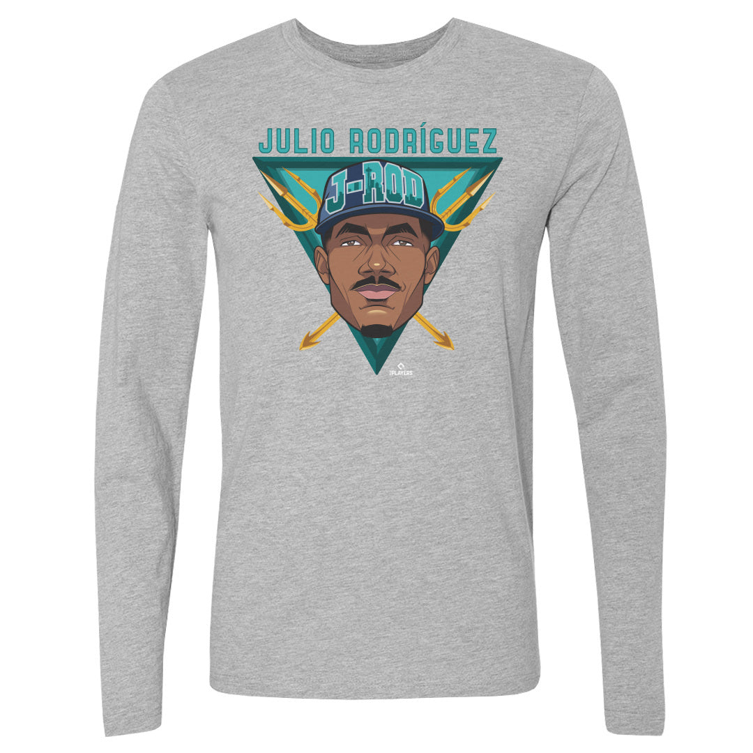 Julio Rodriguez Men's Long Sleeve T-Shirt | 500 LEVEL