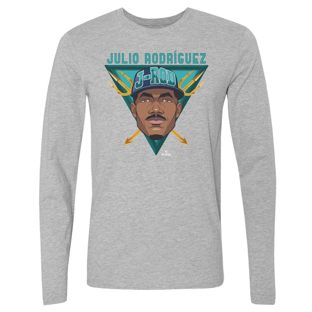 Julio Rodriguez Men's Long Sleeve T-Shirt | 500 LEVEL