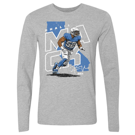 Khalil Mack Men's Long Sleeve T-Shirt | 500 LEVEL