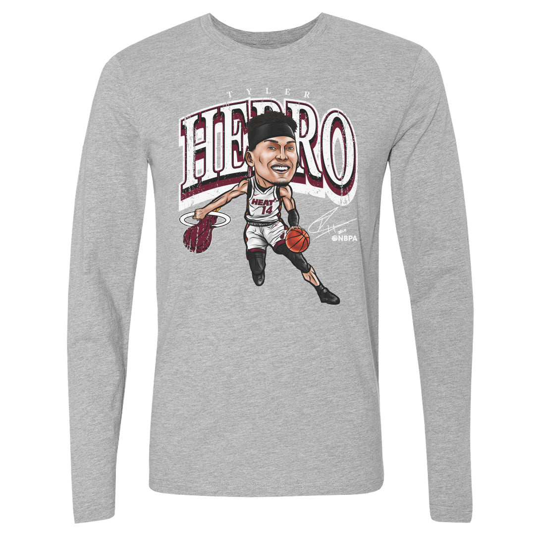 Tyler Herro Men's Long Sleeve T-Shirt | 500 LEVEL