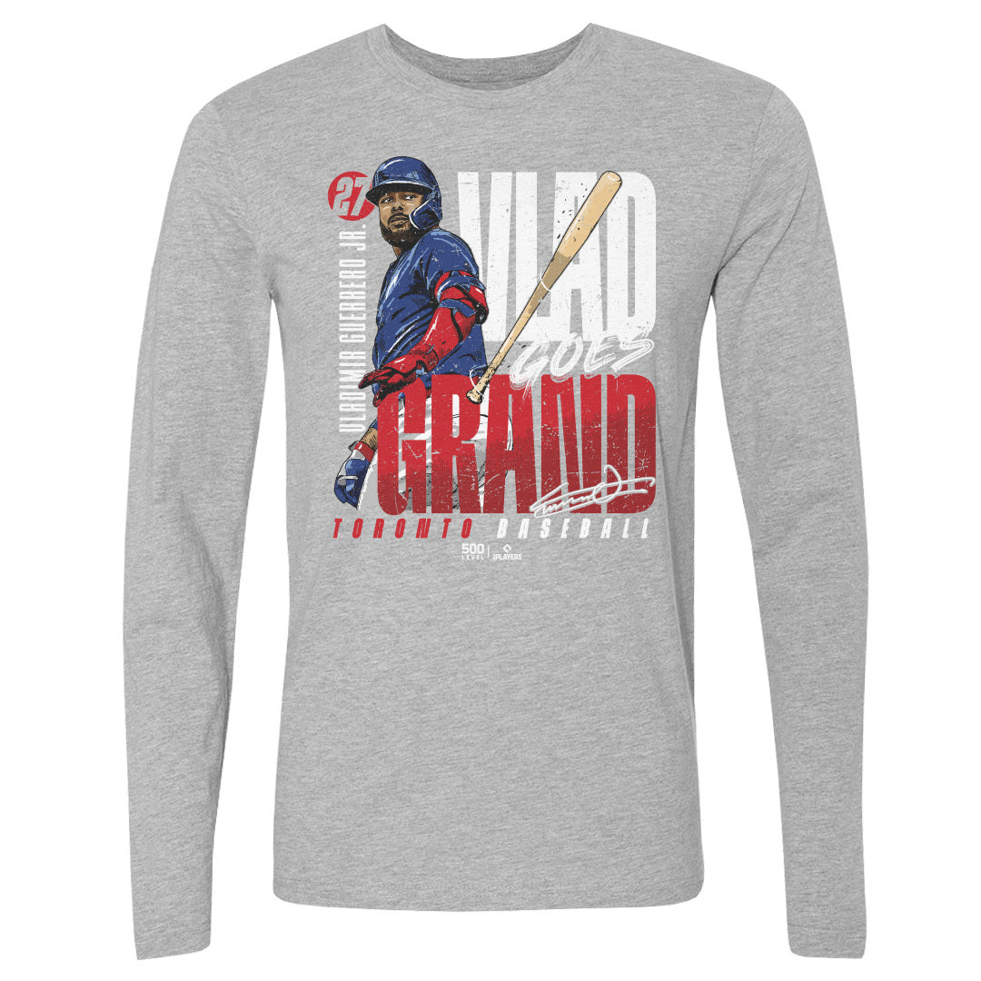 Vladimir Guerrero Jr. Men's Long Sleeve T-Shirt | 500 LEVEL