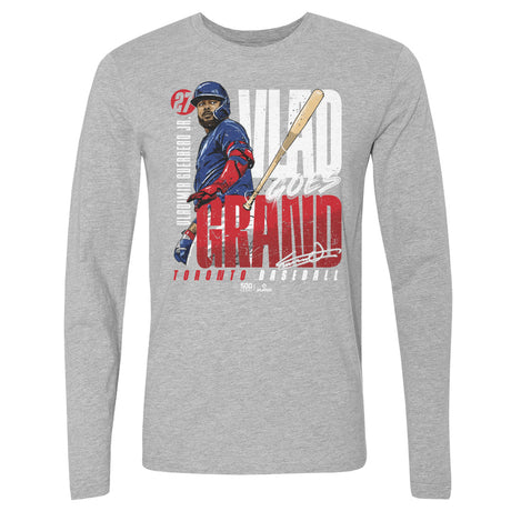 Vladimir Guerrero Jr. Men's Long Sleeve T-Shirt | 500 LEVEL