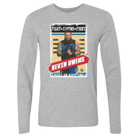 Kevin Owens Men's Long Sleeve T-Shirt | 500 LEVEL