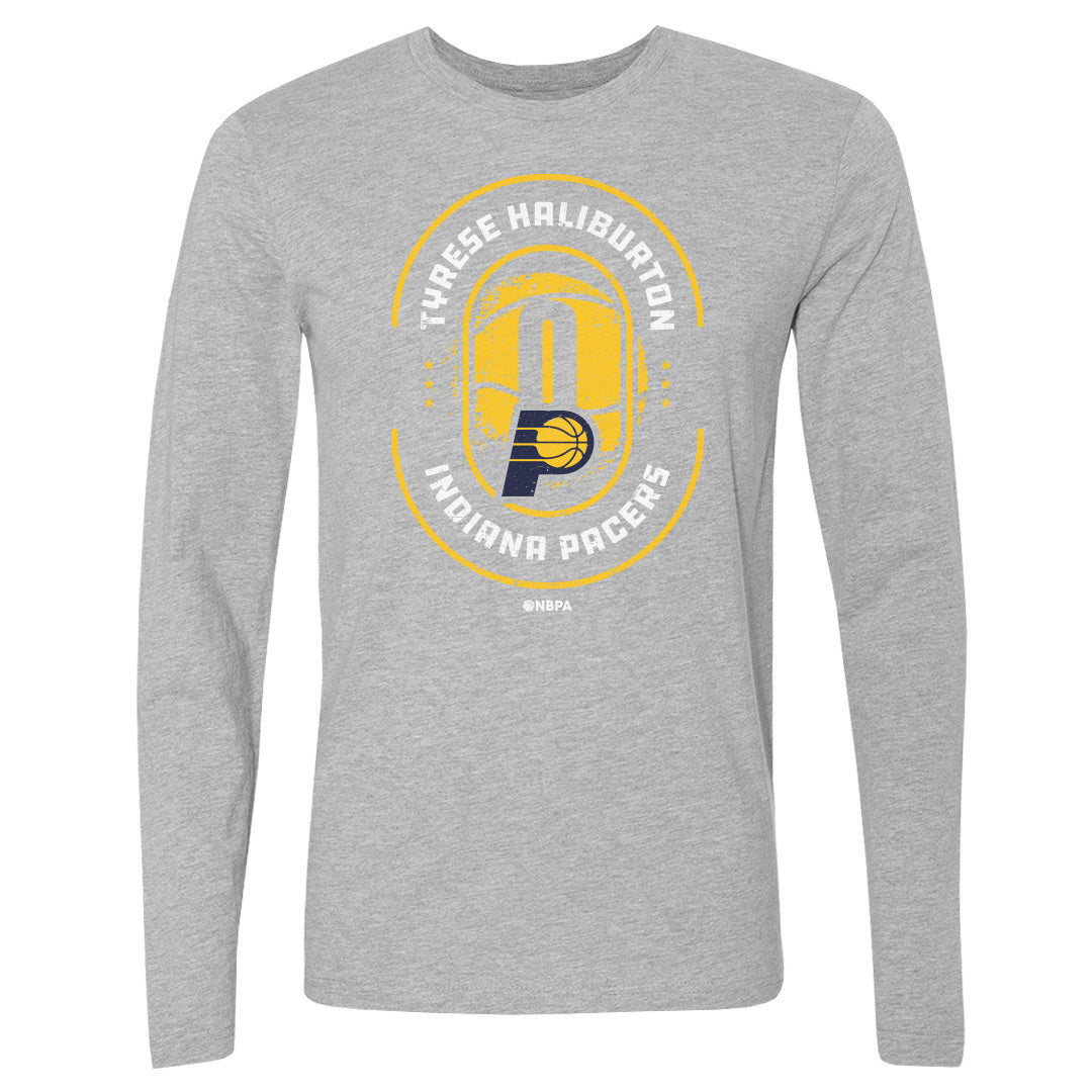 Tyrese Haliburton Men's Long Sleeve T-Shirt | 500 LEVEL