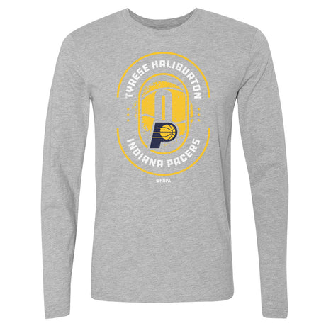 Tyrese Haliburton Men's Long Sleeve T-Shirt | 500 LEVEL