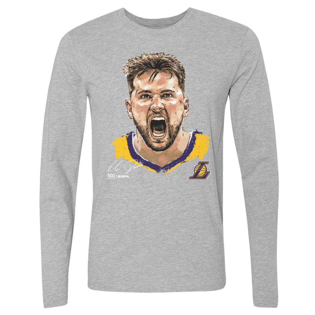 Luka Doncic Men's Long Sleeve T-Shirt | 500 LEVEL