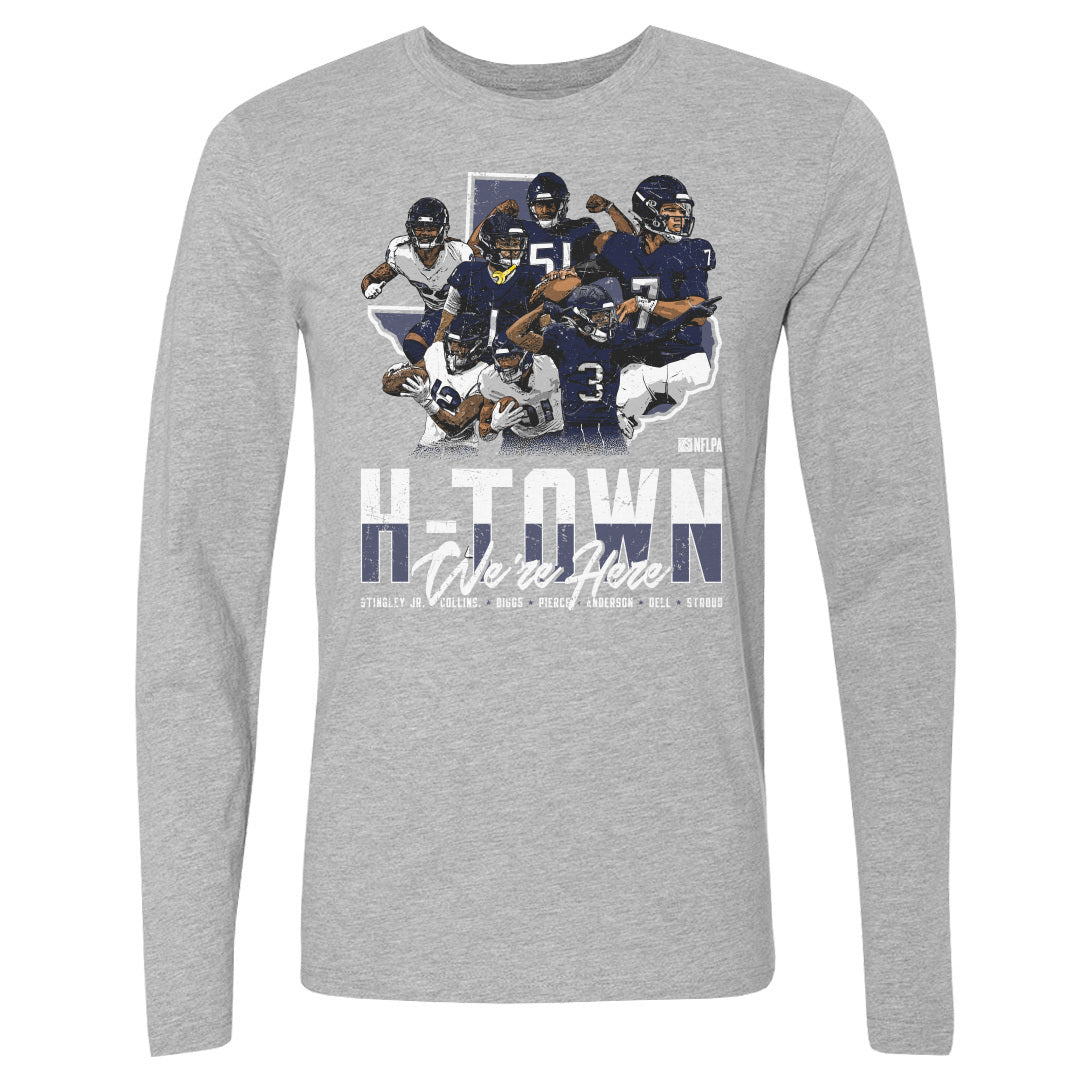 C.J. Stroud Men's Long Sleeve T-Shirt | 500 LEVEL