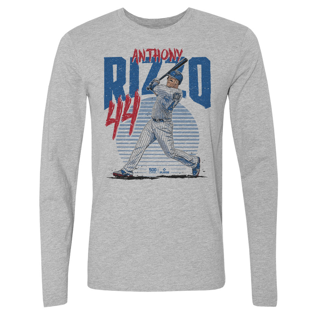 Anthony Rizzo Men's Long Sleeve T-Shirt | 500 LEVEL