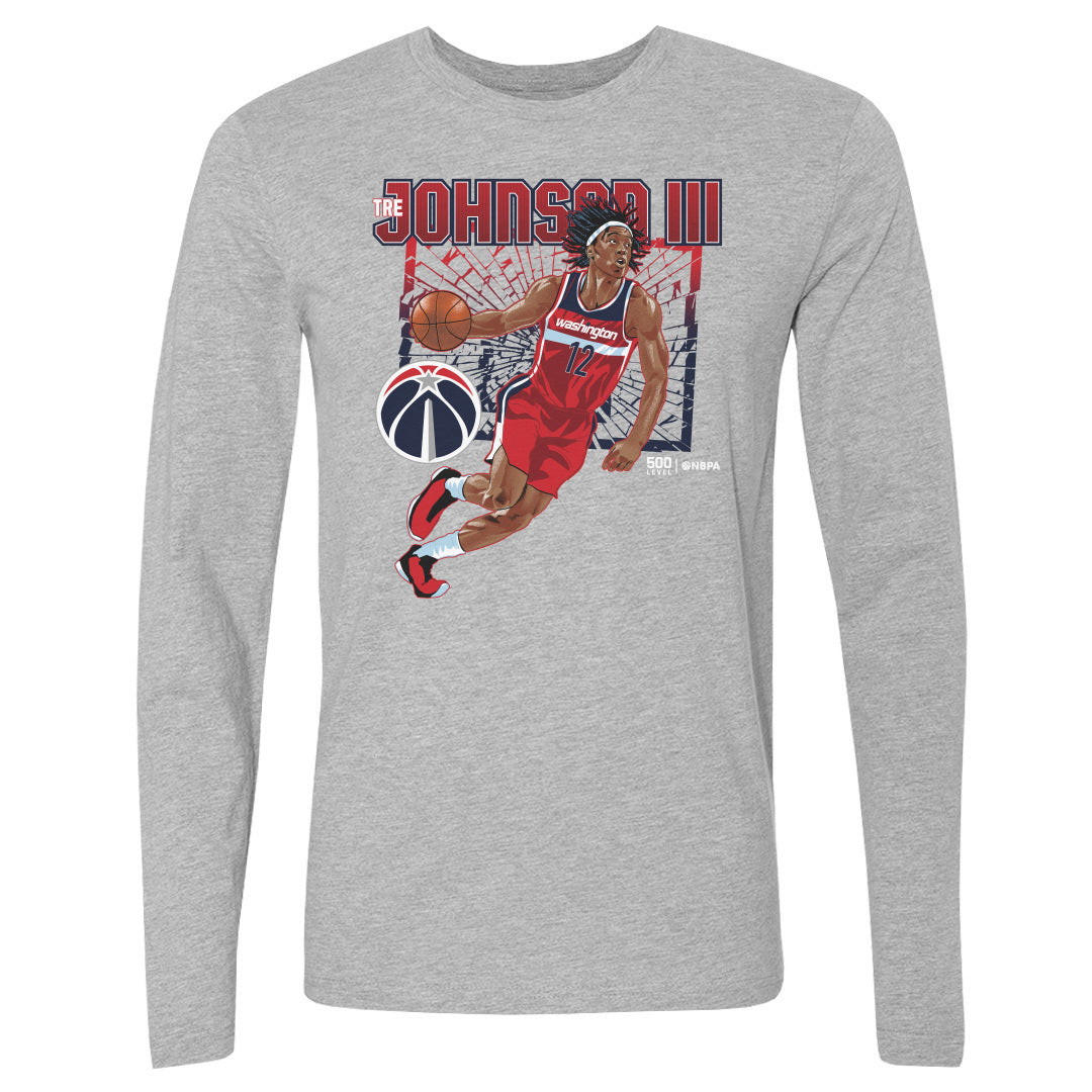 Tre Johnson III Men's Long Sleeve T-Shirt | 500 LEVEL