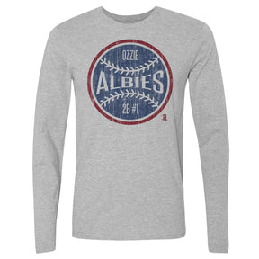 Ozzie Albies Men's Long Sleeve T-Shirt | 500 LEVEL