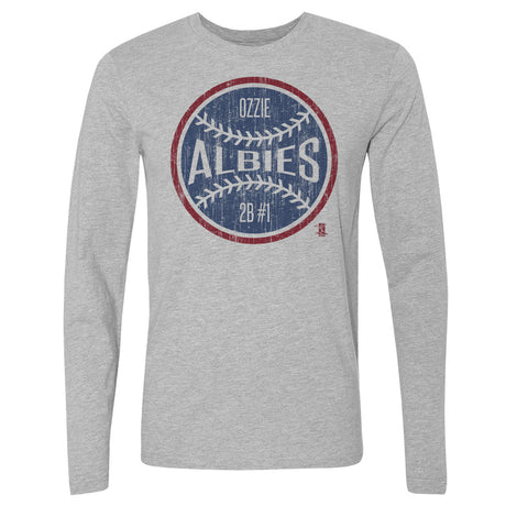 Ozzie Albies Men's Long Sleeve T-Shirt | 500 LEVEL