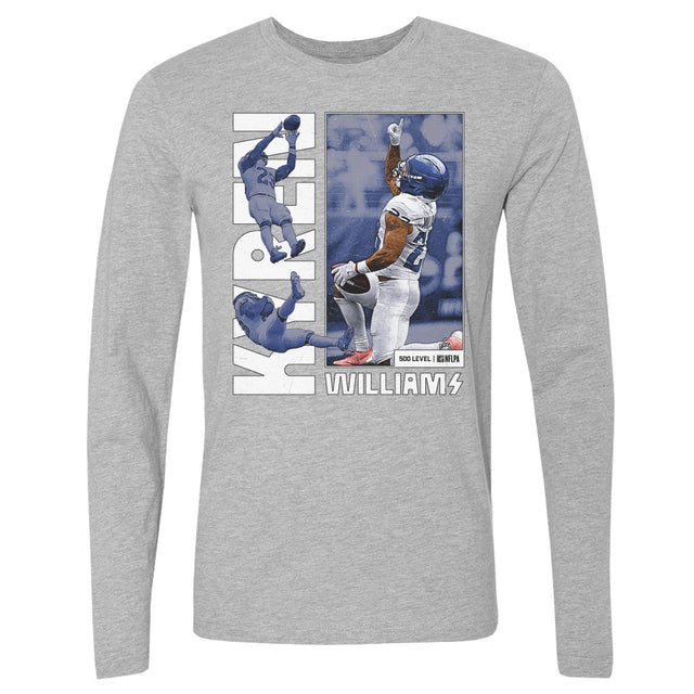 Kyren Williams Men's Long Sleeve T-Shirt | 500 LEVEL