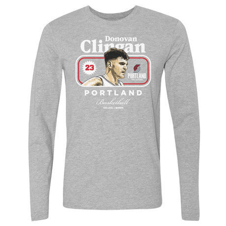 Donovan Clingan Men's Long Sleeve T-Shirt | 500 LEVEL