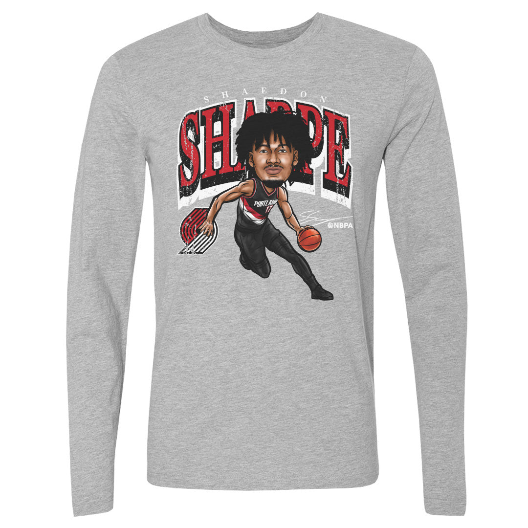 Shaedon Sharpe Men's Long Sleeve T-Shirt | 500 LEVEL