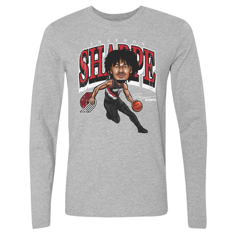 Shaedon Sharpe Men's Long Sleeve T-Shirt | 500 LEVEL