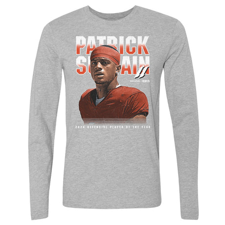 Patrick Surtain II Men's Long Sleeve T-Shirt | 500 LEVEL