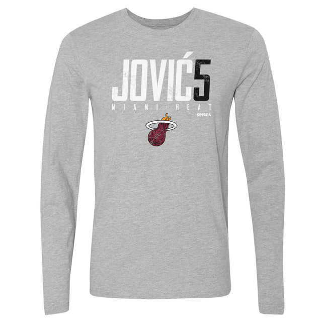 Nikola Jovic Men's Long Sleeve T-Shirt | 500 LEVEL
