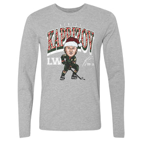 Kirill Kaprizov Men's Long Sleeve T-Shirt | 500 LEVEL